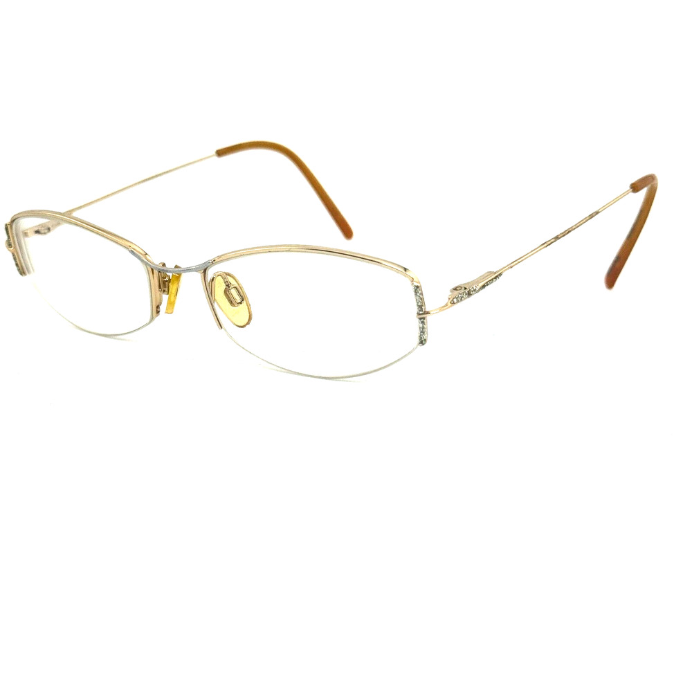 ZEISS eyewear Eyeglasses Frames 159305 101 51-16-140‎ gold Brown H14216